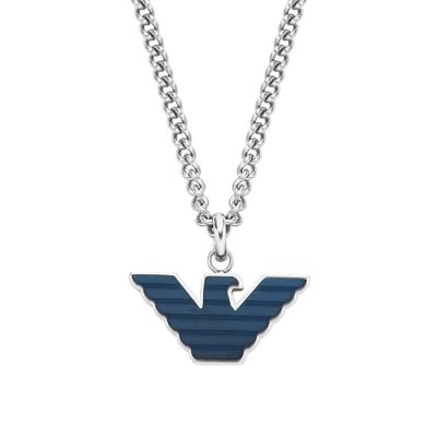 Emporio Armani Stainless Steel Pendant Necklace - EGS2909040