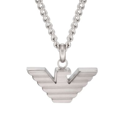 Emporio Armani Stainless Steel Pendant Necklace EGS2916040