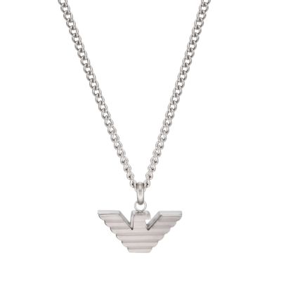 Emporio Armani Stainless Steel Pendant Necklace - EGS2916040