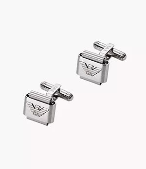 Emporio Armani Stainless Steel Cuff Links