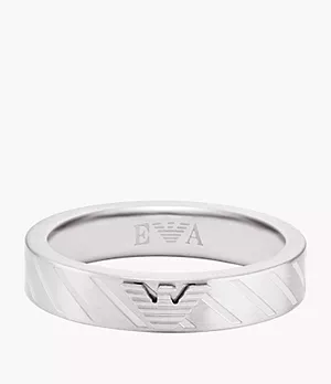 Emporio Armani Stainless Steel Band Ring
