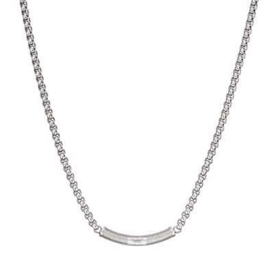 Emporio Armani Stainless Steel ID Necklace - EGS2939040 - Watch