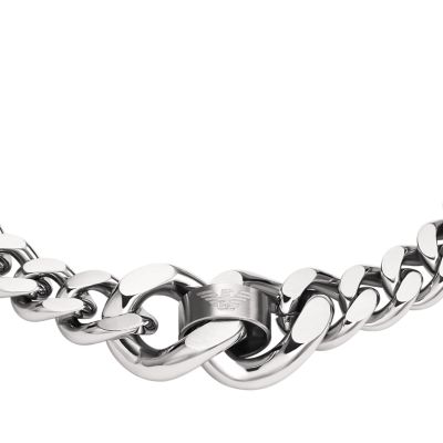 Emporio Armani Stainless Steel Chain Bracelet - EGS2980040 - Watch Station