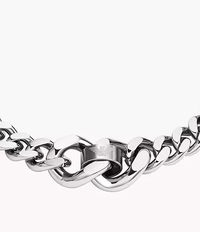 Emporio Armani Stainless Steel Chain Bracelet - EGS2980040 - Watch Station
