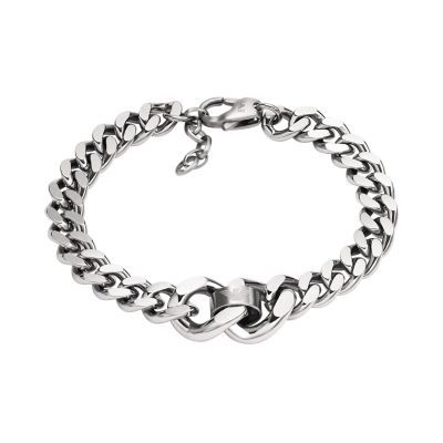 Emporio Armani Stainless Steel EGS2980040 Watch Bracelet - - Station Chain
