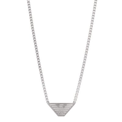 Emporio Armani Stainless Steel ID Necklace - EGS2984040 - Watch