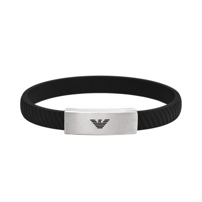 Emporio Armani Stainless Steel ID Bracelet