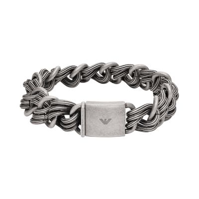 Emporio Armani Stainless Steel Chain Bracelet