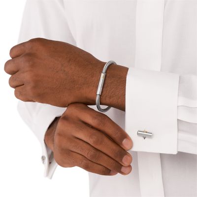 EMPORIO ARMANI EGS3044SET ブレスレット カフリンクス セット Emporio Armani Stainless Steel Bracelet and Cufflinks Set