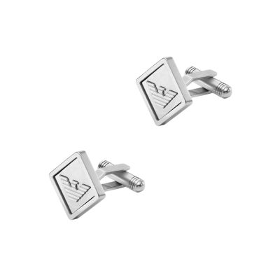 Emporio Armani Stainless Steel Cufflinks EGS3072040 Watch Station