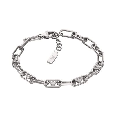 Emporio Armani Stainless Steel Chain Bracelet - EGS3249040