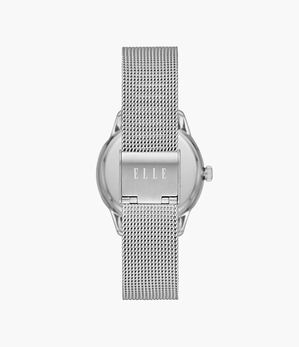 ELLE Monceau Three-Hand Stainless Steel Watch - ELL21030 - Watch 
