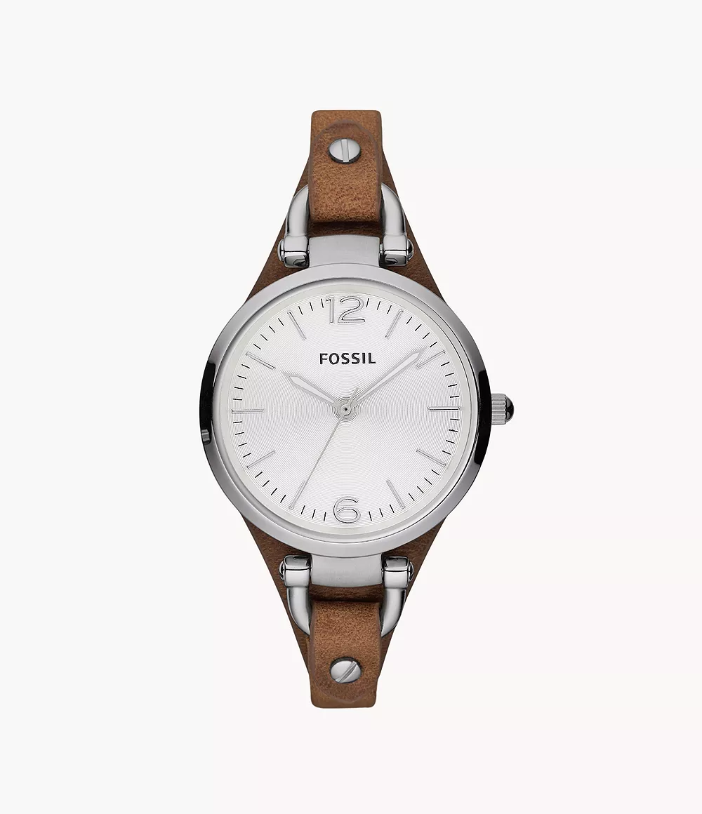 Image of Georgia Brown Leather Watch