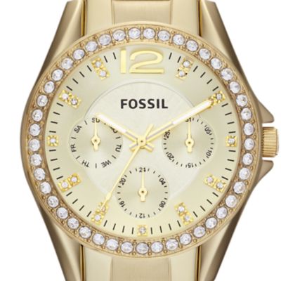 Top 39+ imagen fossil gold watch womens