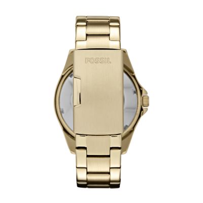 Reloj Fossil Riley Correa Acero / Plateado - Dorado, RELOJ, RELOJ, MUJER, ACCESORIOS