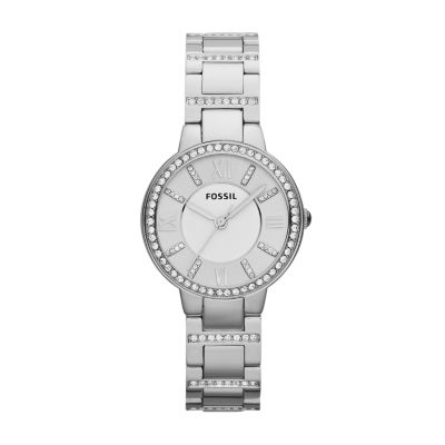 Virginia Stainless Steel Watch - ES3282 - Fossil