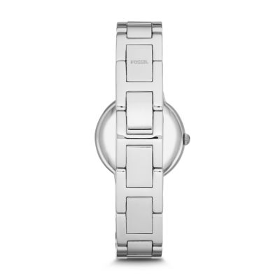 Virginia Stainless Stainless Steel Watch ES3504 Fossil