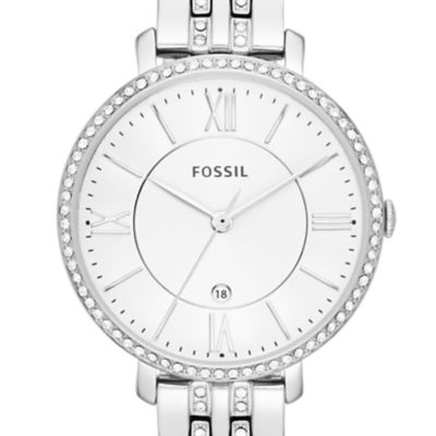 Montres Acier Et Argente Pour Femme Toutes Les Montres Acier Pour Femme Fossil