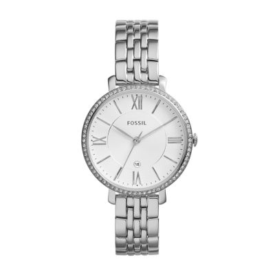 Jacqueline Stainless Steel Watch - Fossil