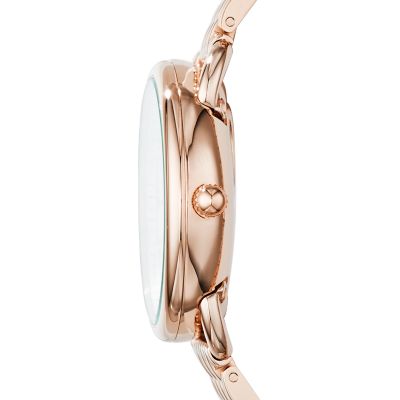 Fossil es3713 rose on sale gold