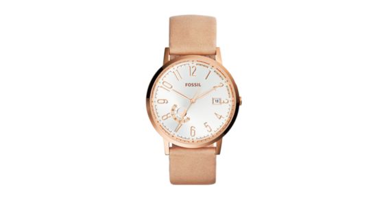 Vintage Muse Sand Leather Watch - Fossil