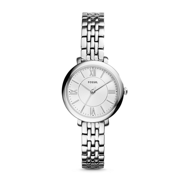 Jacqueline Mini Stainless Steel Watch - Fossil
