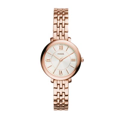 Fossil jacqueline on sale mini rose gold