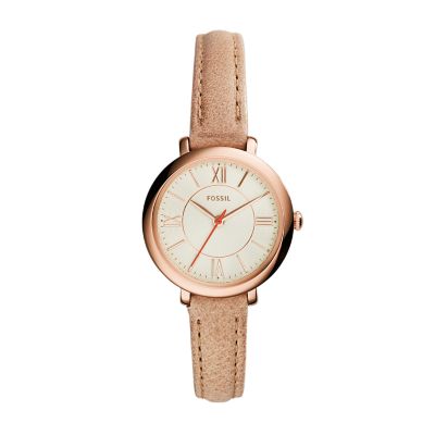 Fossil jacqueline on sale mini rose gold