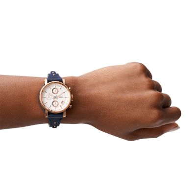 Fossil deals boyfriend navy