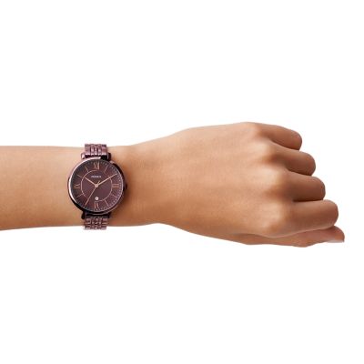 Fossil jacqueline deals watch review