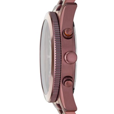 Fossil perfect boyfriend watch on sale silver