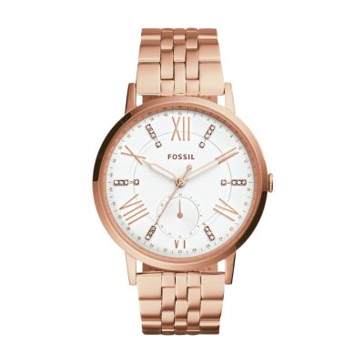 fossil q gazer rose gold