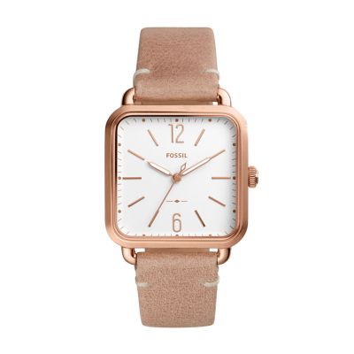 Fossil micah rose gold sale