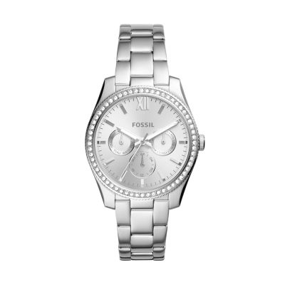 Scarlette Multifunction Stainless Steel Watch - Fossil