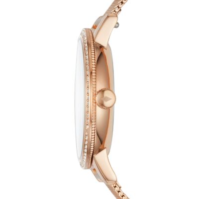 Fossil neely sale rose gold watch