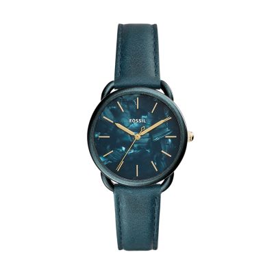 Tailor Three Hand Blush Leather Watch