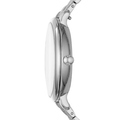 Jacqueline Three-Hand Stainless Steel Watch