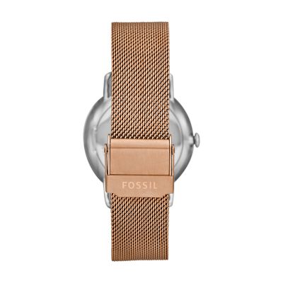 Fossil neely rose on sale gold