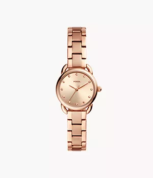 Tailor Mini Three-Hand Rose Gold-Tone Stainless Steel Watch