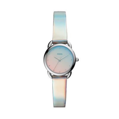 Tailor Mini Three Hand Iridescent Polyurethane Watch