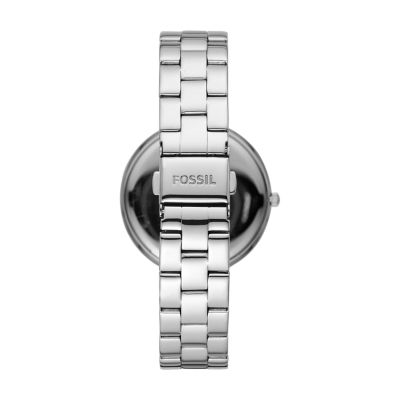 Madeline Three Hand Stainless Steel Watch ES4539 Fossil