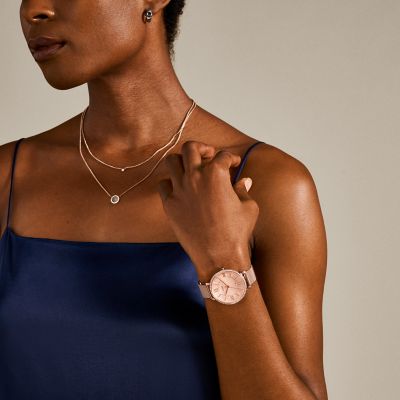 Rose Gold Watch: Shop Rose Gold Watches for Women - Fossil