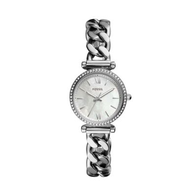 Fossil carlie mini watch new arrivals