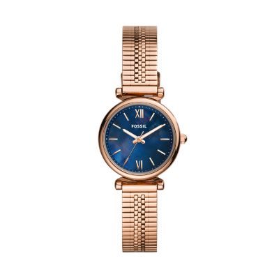 FOSSIL CARLIE MINI 三針 ステンレススチールウォッチ