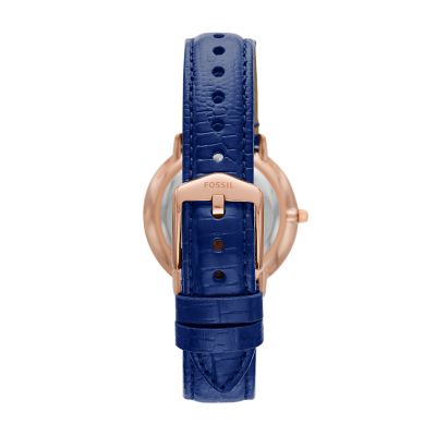 1pc Blue Crocodile Embossed PU Leather Strap With Needle Buckle Compatible  With 22mm Width Watch, Compatible With Huawei Gt3, Watch3 Pro, Samsung  Galaxy Watch 3 45mm, Gear S3