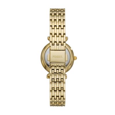 Carlie mini three hand fossil 2024 watch