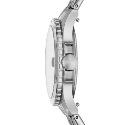 FB-01 Three-Hand Date Stainless Steel Watch - ES4744 - Fossil