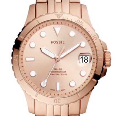 fossil luminous watches