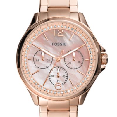 rose metal watches