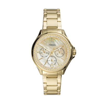 gold female watches